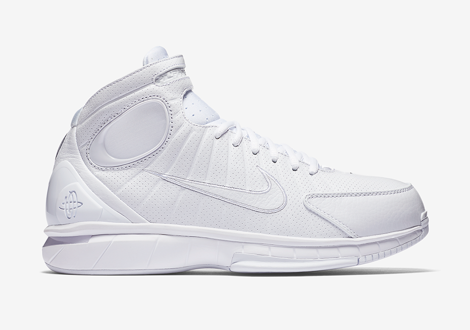 Nike Zoom Huarache 2K4 kobe FTB White